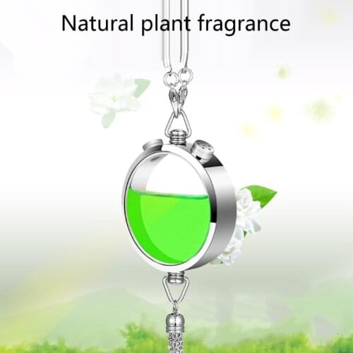 Car Air Freshener Perfume Pendant Auto Interior Rearview Mirror Plant Essential Oil Fragrance Scent Smell Diffuser