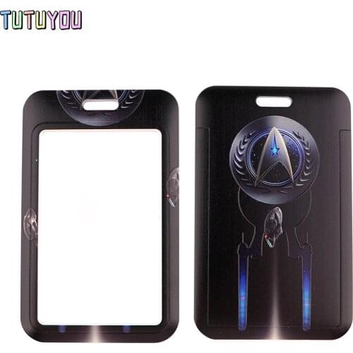 PC3181 Sci-Fi Movie Characters Lanyard Card ID Holder Car KeyChain ID Card Pass Gym Mobile Phone Badge Kids Key Ring Holder