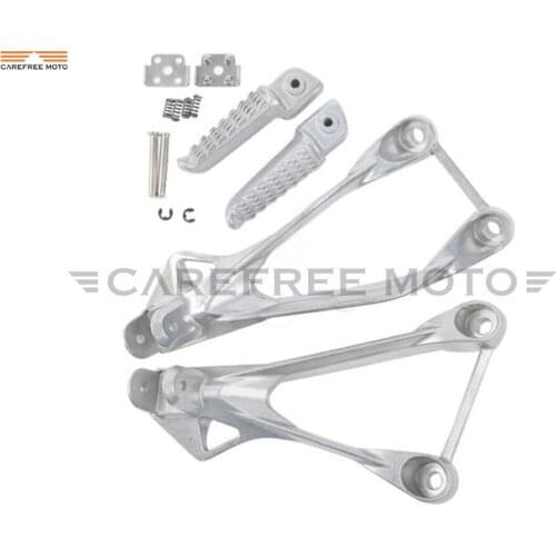 Motorcycle Rear Footrest Foot Peg Bracket Kit Moto Foot Rest Padal case for Kawasaki Ninja ZX6R ZX 6R 2005 2006 2007 2008