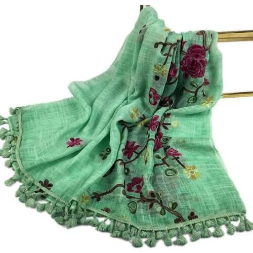 90*180cm muslim hijab scarf islamic tassel national style headscarf foulard femme musulman ladies shawls and wraps