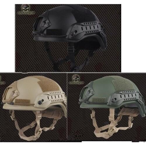 EMERSON ACH MICH 2001 special edition helmet EM8979Tactical action Paintball Airsoft capacete com NVG monte ARC Rail