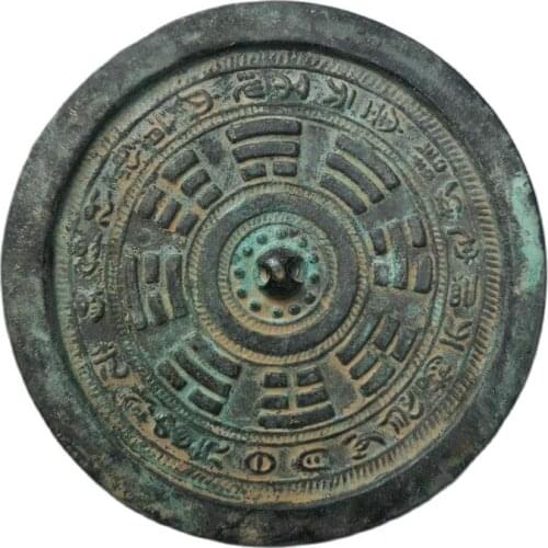 China old Bronze Old Feng Shui Bronze mirror Gossip mirror Bronze Mirror