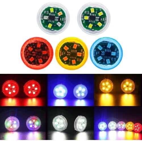 Led Car Openning Door Warning Lamp Safety Indication Lamps Anti-collision Parking 1pc Wireless Light Signal V0J1
