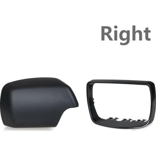 For -BMW E53 X5 2000 2001 2002 2003 2004 2005 2006 Right Side Rear View Mirror Cover Cap 51168256322 + 51168254904