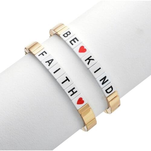 ZMZY Rainbow Bracelet Women Tile Bracelet Bohemian Corlorful Bileklik Pulsera Enamel Beach Summer Bracelet Fashion Jewelry
