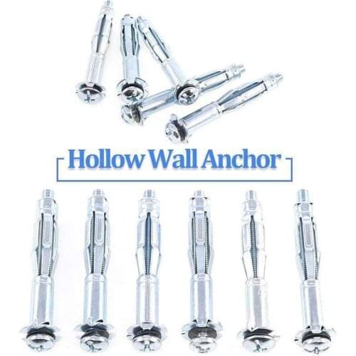 10pcs Hollow Expansion Bolts Supply special expansion screw for ground lock of internal expansion bolt deceleration strip of ext
