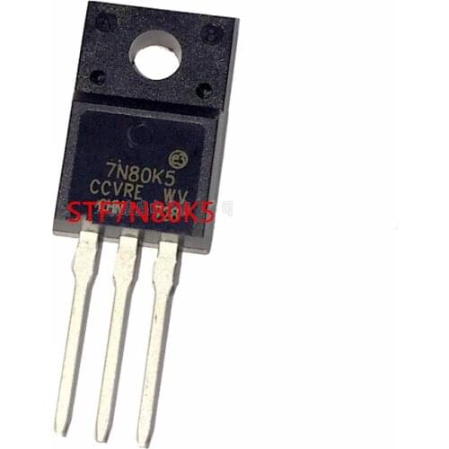 100% New STF7N80K5 7N80K5 6A / 800V in-line TO-220