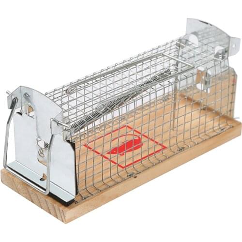 4PCS Small Size Traps Live Animal Humane Trap Catch and Release Rats Mouse Mice Rodents Cage