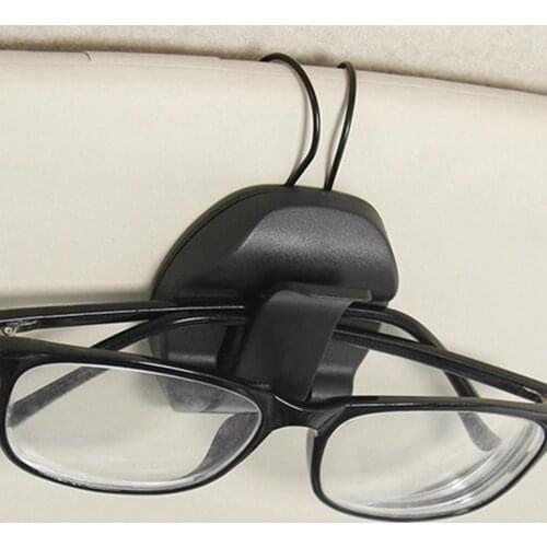 80% Hot Sell Multifunctional Car Sun Visor Glasses Ticket Clip Auto Fastener Holder Accessory