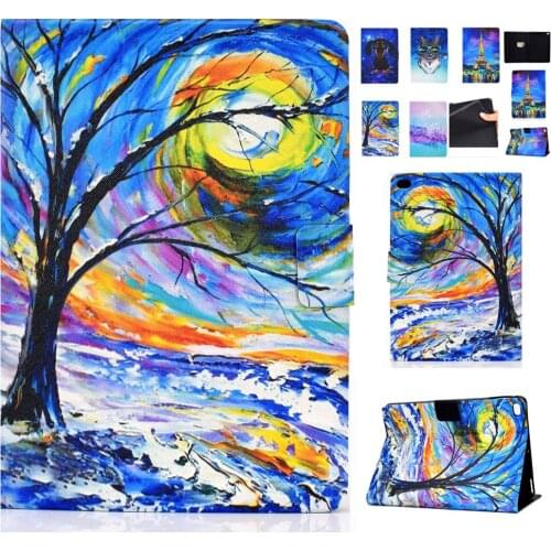 Funda iPad Air 1 2 3 4 iPad 9.7 10.5 10.9 Print Case iPad Pro 11 2021 2018 2020 10.2 8Th Mini 5 4 3 2 1 Tablet Flip Cover Coque