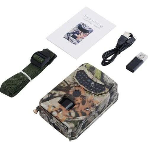 PR100 Hunting Camera Photo Trap 12MP Wildlife Trail Night Vision Trail Thermal Imager Video Cameras for Hunting Scouting Game