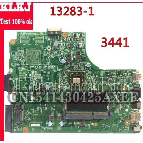 KLKJ 13283-1 For Dell 3441 3541 Laptop Motherboard Dell Cedar MB 13283-1 Motherboard DDR3L Test Motherboard