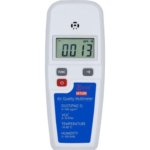 Multifunction Air Quality Multimeter Haze Dust(PM2.5) VOC Temperature Humidity Atmosphere Environment Detector Good Gas Analyzer