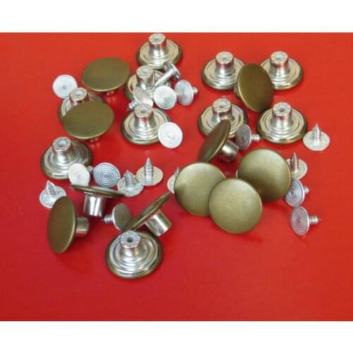 20Pcs Mens Bachelor Buttons Suspender Buttons