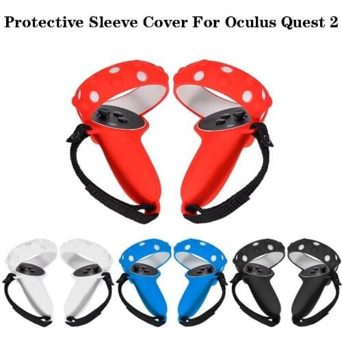 New protective cover for Oculus Quest 2 VR touch controller Oculus Quest 2 VR accessory silicone cover skin handle grip