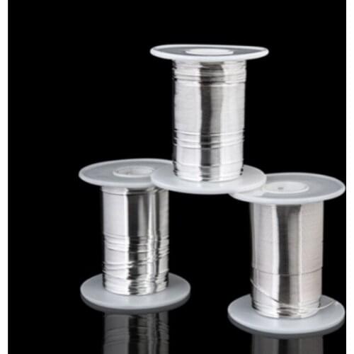 Silver silver electrode diameter 0.5mm /1mm/ 1.5mm /2mm, length 100cm