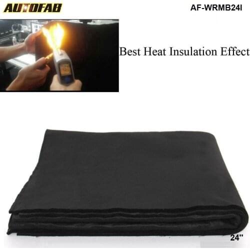 24"x24"x1/4 Car style Carbon Fiber Welding Blanket Torch Shield Plumbing Heat Sink Slag Fire Felt For Honda AF-WRMB24I