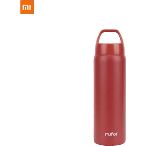 Xiaomi Mufor Thermos Vacuum Flasks 480ML Insulation and cold preservation Stainless Steel Insulated forTravel 5 Colors