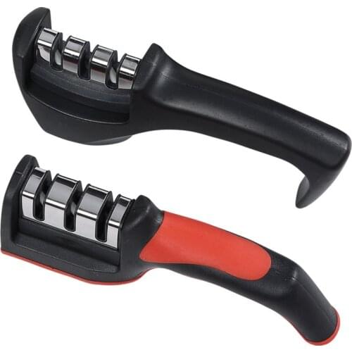 Sharpener 3-Stage Professional Whetstone Kitchen Whetstone Stainless Steel 1 Piece / 1 Set of Grinder Chef Accessory Tools