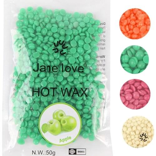 11 Flavors 50g/Pack Depilatory Wax Beans Hair Removal Solid Hard Wax Beans Unisex Armpit Arm Legs Epilation Private TSLM2