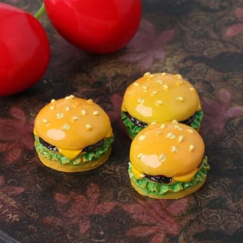 1:12 Hamburger DIY Craft Miniature Food Dollhouse Accessory Decoration F3ME