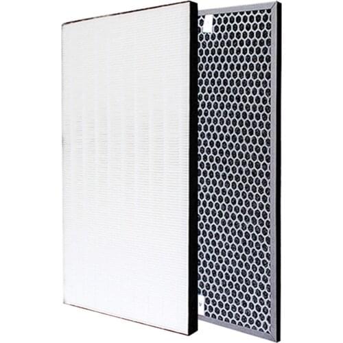1 set (2pcs) 430x235mm air purifier filter activated carbon for Sharp KC-D70, KC-E70, KC-F70, KC-700Y7 KC-D60E