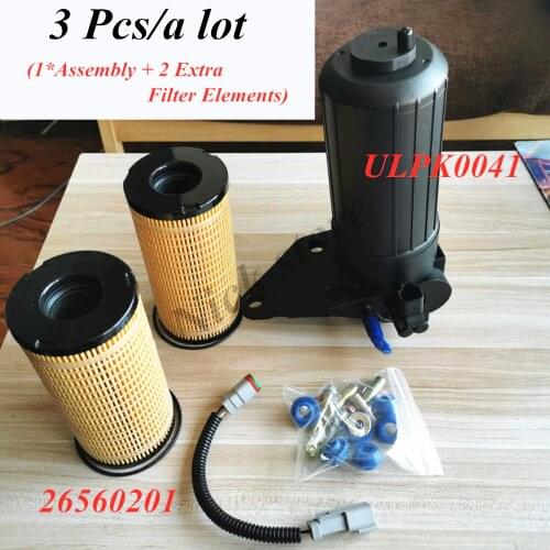 3 Pcs New Original Diesel Fuel Lift Pump ULPK0041 4132A018 Fuel Water Separator Wit Repair Kit Fits For Massey Ferguson
