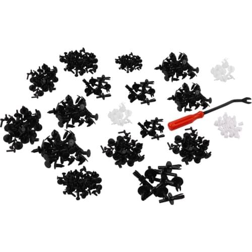 421pcs Car Trim Clips Universal Auto Car Trim Panel Clips Push Retainers Plastic Rivet Car Door Trim Clips Retainer Clips