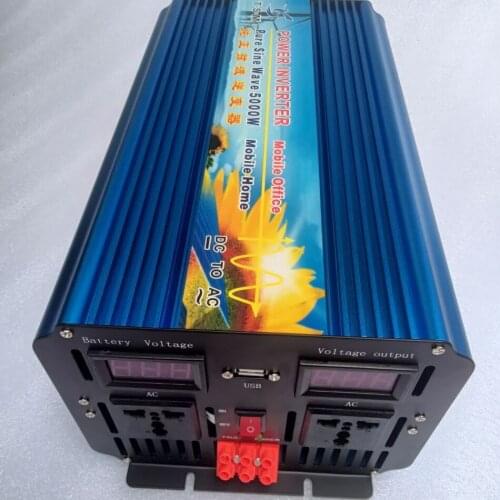 5000W Peak Power 10000W DC 24V TO AC 100V-110V 50HZ DC to AC Pure Sine Wave Inverter Off Grid