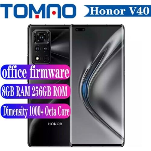 Honor V40 5G mobile phone 8GB RAM 128GB 256GB Dimensity 1000+ Octa Core 6.72" 2676x1236P OLED 120Hz 50MP Camera 66W Android 10