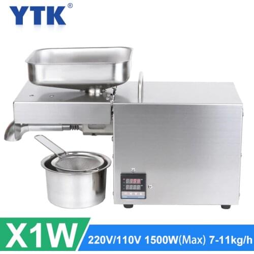 Intelligent Temperature Control Olive Oil Extractor Oil Presser Flaxseed Automatic Stainless Steel Cold Press Oil Machine