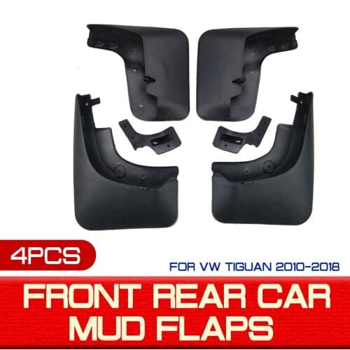 Car Front Rear Car Mudguards Fender for VW Tiguan L 2010 2011 2012 2013 2014-2019 Flares Mud Guard Flap Anti Splash Mudflaps