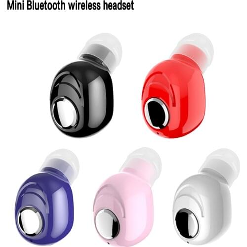 New Mini Wireless Bluetooth 5.0 Earphone Sports Gaming Headset with Mic Handsfree Earphones Stereo Earbuds For phone music