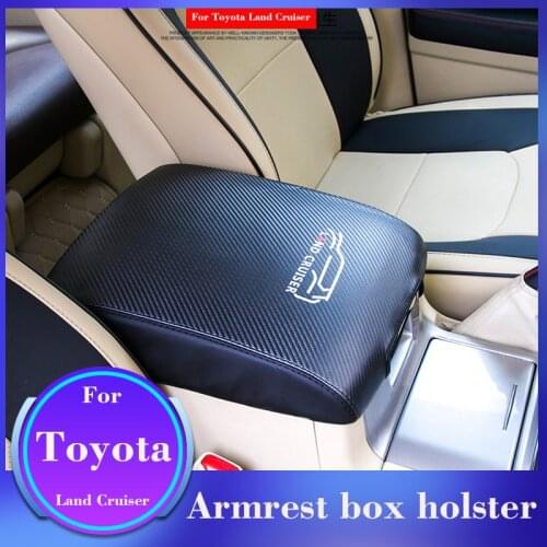 For Toyota Land Cruiser Armrest Box Holster Car Armrest Box Protective Cover LC200 Armrest Box Interior Decoration Accessories