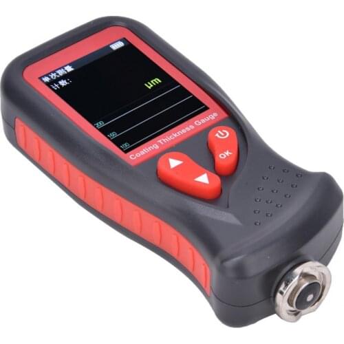 Hot Sale Digital Portable Broadcasting Car Auto Paint Detector Coating Thickness Gauge Meter Screen Rotation Charging Meter