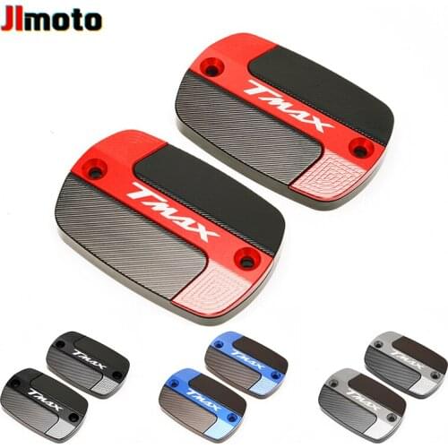 For YAMAHA T-Max 500 TMAX 500 TMax 530 SX DX 560 TECH MAX TMAX New Aluminum Motorcycle Brake Fluid Fuel Reservoir Tank Cap Cover