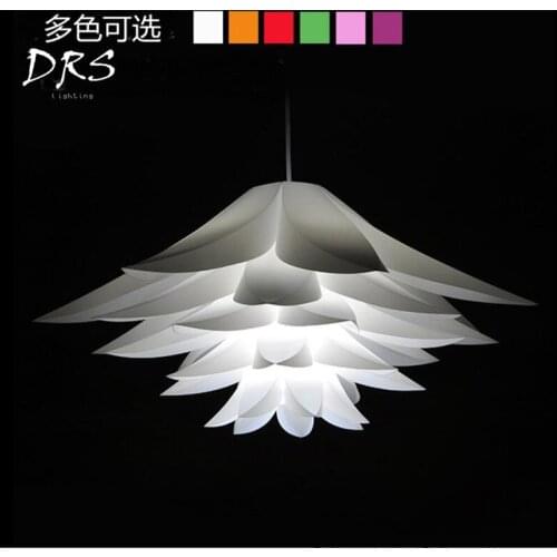 DRS Lily Lotus Puzzle Pendant Lampshade Cafe Restaurant Ceiling Room Decoration LED Hanging Lamp