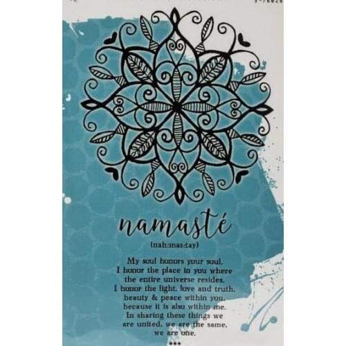 Background flower clear Stamp/Seal for DIY scrapbooking/photo album Decorative clear stamp sheets A2006