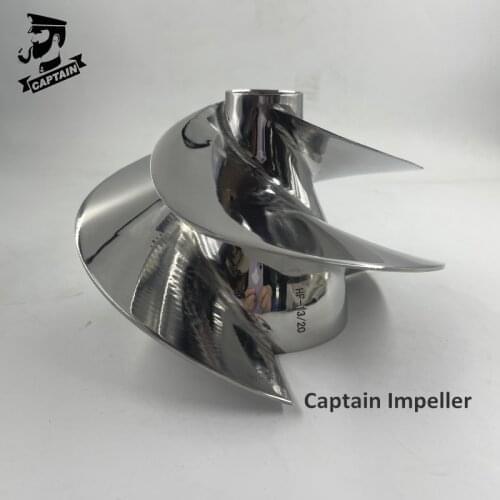 YV-CD-13/20 160mm Jet Ski Impeller for Yamaha GP1800 FZR FZS FX SVHO FX CRUISER SVHO FX LIMITED SVH Polished 6EV-R1321-00