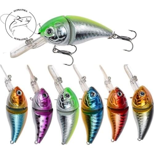 Diving Depth 0.5-1.5M Bionic Anti-Corrosion Fishing Lure Hard Bait 14.8G/85MM Simulation Minnow 3D Eyes Plastic Fishing Bait