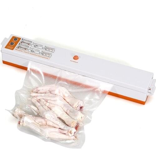 Small automatic vacuum packaging machine Household grain bag food vacuum sealing machine English version