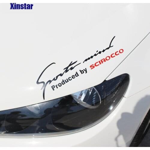 Car Head Sticker For VW Volkswagen SCIROCCO