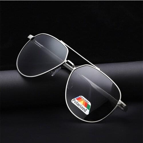 OEYEYEO New Mens Anti UV400 Polarized Comfortable Sunglasses With Metal Thickened Anti Explosion Blocking Glare Eyeglasses