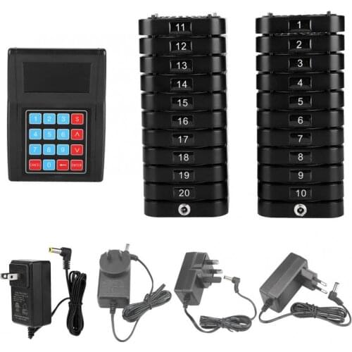 Pager SU-669-S Meal Extractor Queuing Wireless Calling System Receivers Pager System for Restaurant Guest Paging System