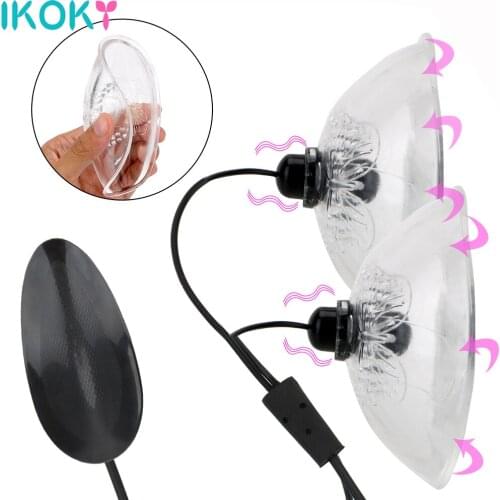 Suction Cup Nipple Chest Sucker Breast Enlargement Masturbator Breast Massage Nipple Stimulation Licking Vibrator