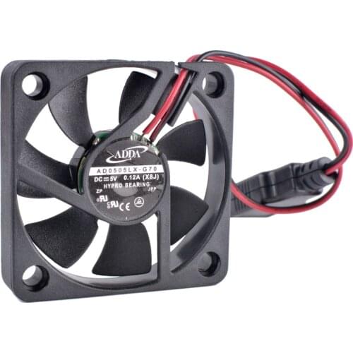 COOLING REVOLUTION AD0505LX-G70 5cm 50mm fan 5010 5V 0.12A USB Cooling fan -DIY transformation router set-top box cooling