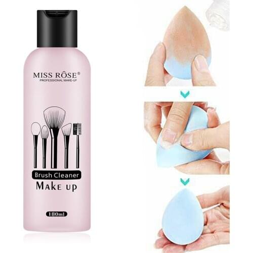 180ml Makeup Puff Sponge Brush Liquid Cleaner Cleaner Washing Liquid