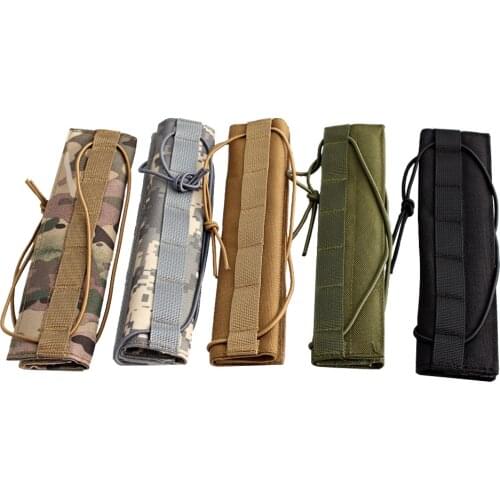 8.66" 22cm Tactical Nylon Suppressor Mirage Heat Cover Shield Sleeve Muffler Shooting KXS12005