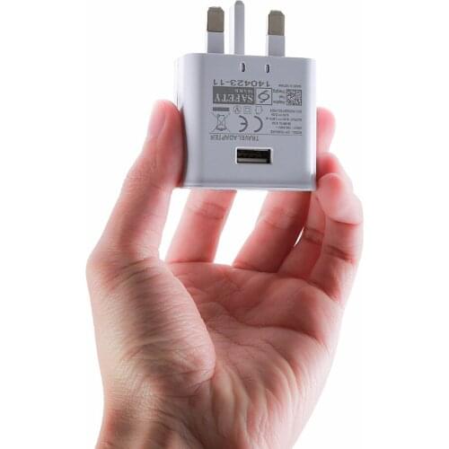 SOONHUA 5V 2A Universal USB Charger Travel Wall Charger Aluminum Alloy Rim Adapter Smart Phone Charger For IPhone For Samsung