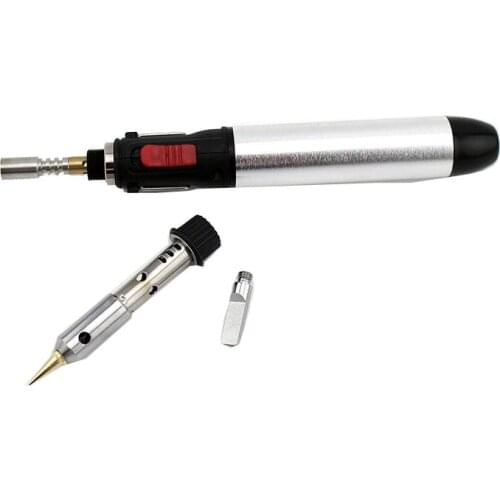 High quality Portable Heat Gun Flame Butane Gas Soldering Iron Pen Torch Welding Tool Gas Torch soldering Gas gun